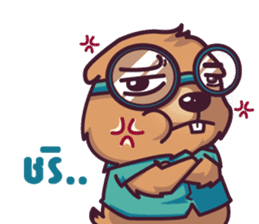 Auan Za The Prairie Dog sticker #5052361