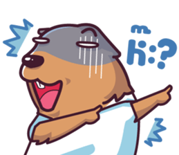 Auan Za The Prairie Dog sticker #5052362