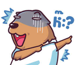 Auan Za The Prairie Dog sticker #5052362