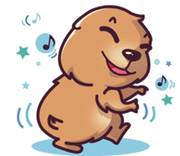 Auan Za The Prairie Dog sticker #5052372