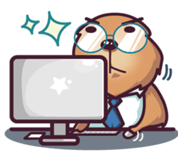 Auan Za The Prairie Dog sticker #5052374