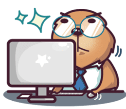 Auan Za The Prairie Dog sticker #5052374