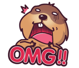 Auan Za The Prairie Dog sticker #5052376