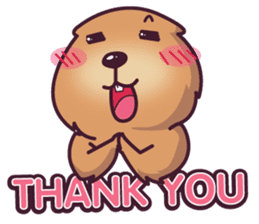 Auan Za The Prairie Dog sticker #5052382