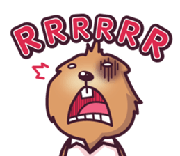 Auan Za The Prairie Dog sticker #5052385