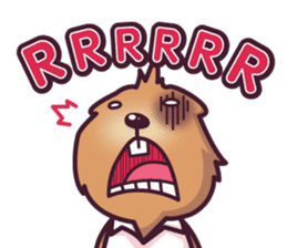 Auan Za The Prairie Dog sticker #5052385