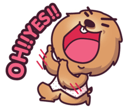 Auan Za The Prairie Dog sticker #5052387