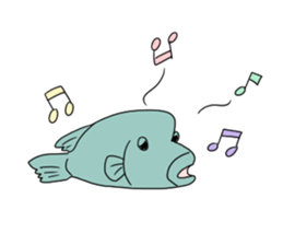 PENGUIN AND SEA CREATURES sticker #5052715