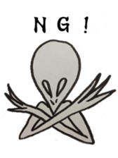 DURIAN, the Alien sticker #5053037