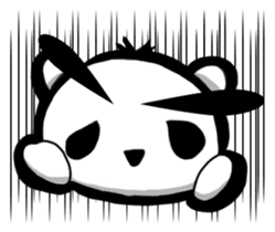 Panda of the skeleton sticker #5053117