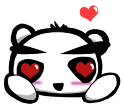 Panda of the skeleton sticker #5053118