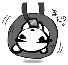 Panda of the skeleton sticker #5053126