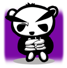 Panda of the skeleton sticker #5053132