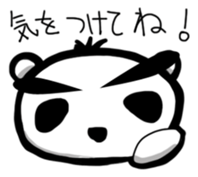 Panda of the skeleton sticker #5053135
