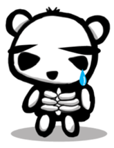 Panda of the skeleton sticker #5053136
