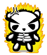 Panda of the skeleton sticker #5053144
