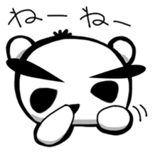 Panda of the skeleton sticker #5053146