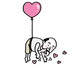 The balloon old guy who travels sticker #5053168