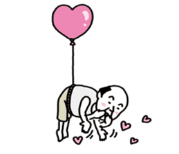 The balloon old guy who travels sticker #5053168