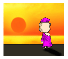 Purple fairy "Pappuru" sticker #5053478