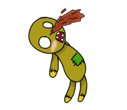 Bloody Dolly sticker #5053521