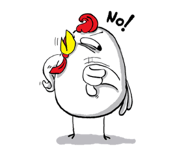 chicken salaryman sticker #5053591