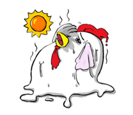 chicken salaryman sticker #5053595