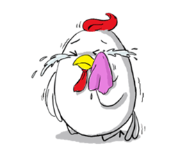 chicken salaryman sticker #5053608