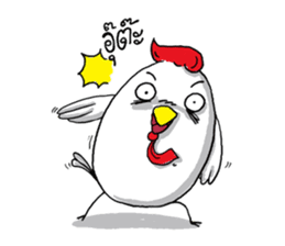 chicken salaryman sticker #5053615