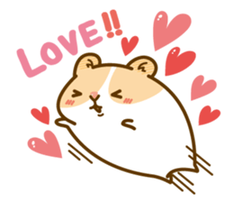 Daily life of a hamster sticker #5054391