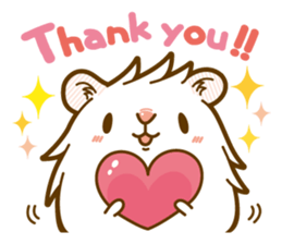 Daily life of a hamster sticker #5054396