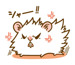 Daily life of a hamster sticker #5054402
