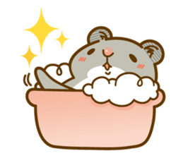 Daily life of a hamster sticker #5054426