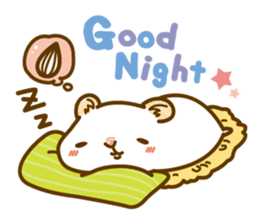 Daily life of a hamster sticker #5054427