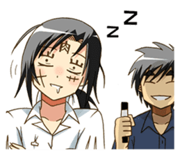 Lunatic Akoma sticker #5054558