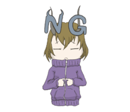 Demon children sticker sticker #5054715