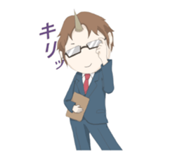 Demon children sticker sticker #5054718