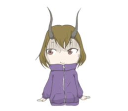 Demon children sticker sticker #5054725