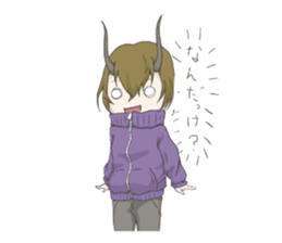 Demon children sticker sticker #5054743
