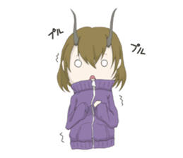 Demon children sticker sticker #5054749