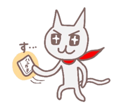 Cat Hero sticker #5054848