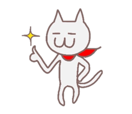 Cat Hero sticker #5054849