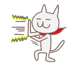 Cat Hero sticker #5054853