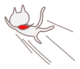 Cat Hero sticker #5054861