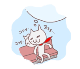 Cat Hero sticker #5054865