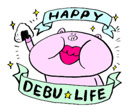 'Buu-taso' Pig sisters sticker #5055150