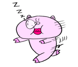 'Buu-taso' Pig sisters sticker #5055158