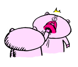 'Buu-taso' Pig sisters sticker #5055173