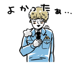 Policeman of Japan sticker #5055961