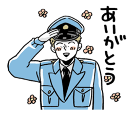 Policeman of Japan sticker #5055965